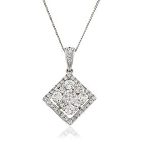 Infinity Diamond Necklace
