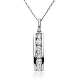 Infinity Diamond Necklace