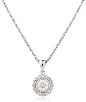 Infinity Diamond Necklace