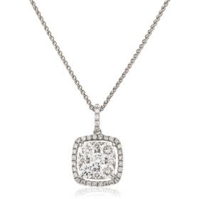 Infinity Diamond Necklace
