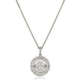 Infinity Diamond Necklace