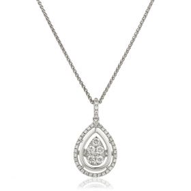Infinity Diamond Necklace