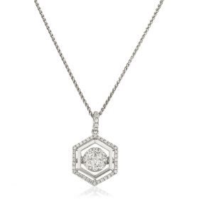 Infinity Diamond Necklace