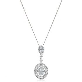 Infinity Diamond Necklace