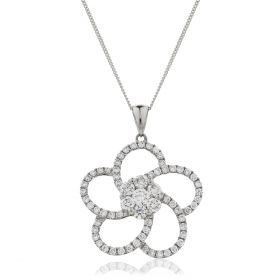 Infinity Diamond Necklace