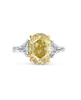 Cushion Cut Micro Setting Diamond Engagement Ring Top View
