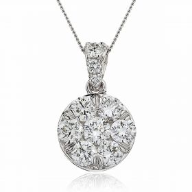 Infinity Diamond Necklace