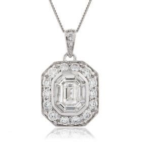Infinity Diamond Necklace