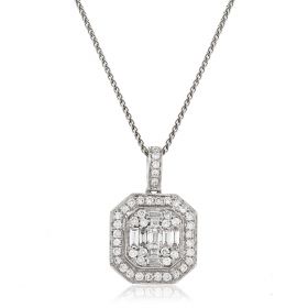 Infinity Diamond Necklace