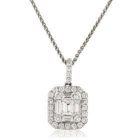 Infinity Diamond Necklace