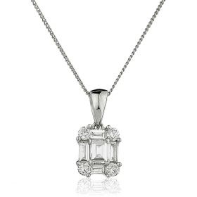 Infinity Diamond Necklace