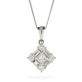 Infinity Diamond Necklace