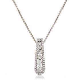 Infinity Diamond Necklace