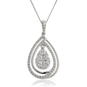 Infinity Diamond Necklace