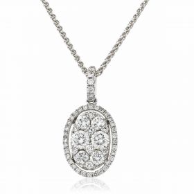 Infinity Diamond Necklace