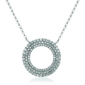 Infinity Diamond Necklace