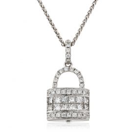 Infinity Diamond Necklace