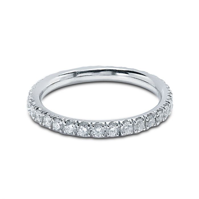 2.3mm Micro Setting Diamond Eternity Ring - Reve Diamonds London UK