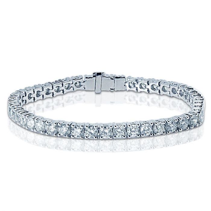 10 Carat Lab Grown Diamond Tennis Bracelet