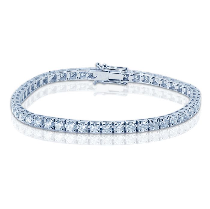 6 Carat Lab Grown Diamond Tennis Bracelet
