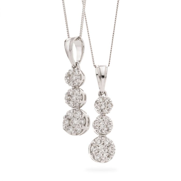 Rubover Set Trilogy Diamond Pendant
