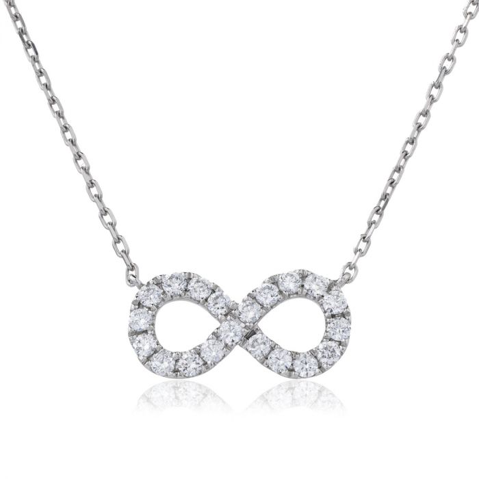 Infinity Diamond Necklace
