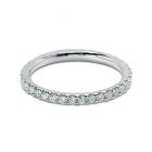 Diamond Eternity Ring Claw Set 2mm 0.50ct
