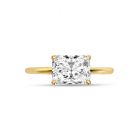 Emerald Cut Solitaire Diamond Engagement Ring