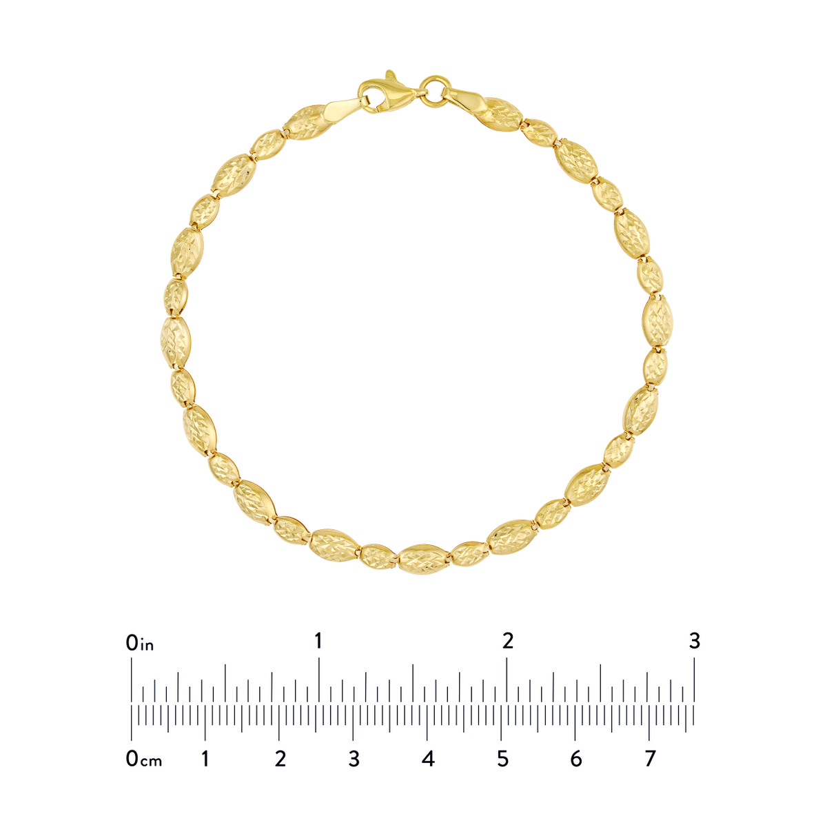 Hollow Beads Gold Bracelet
