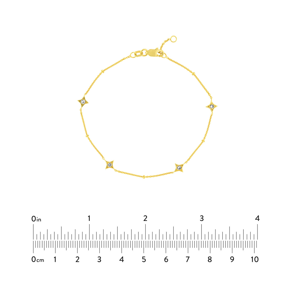 Celestial Star Diamond Bracelet