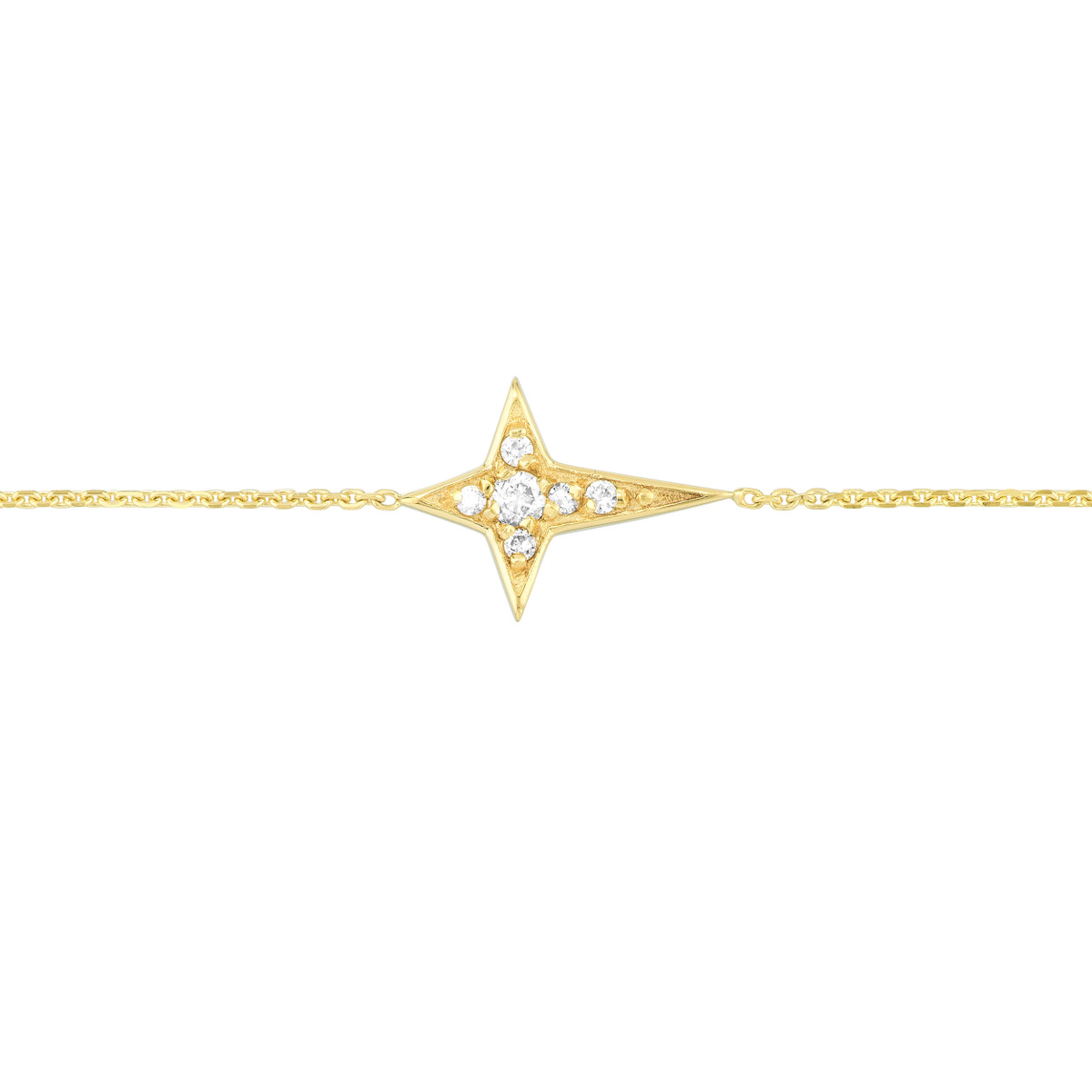 North Star Diamond Bracelet