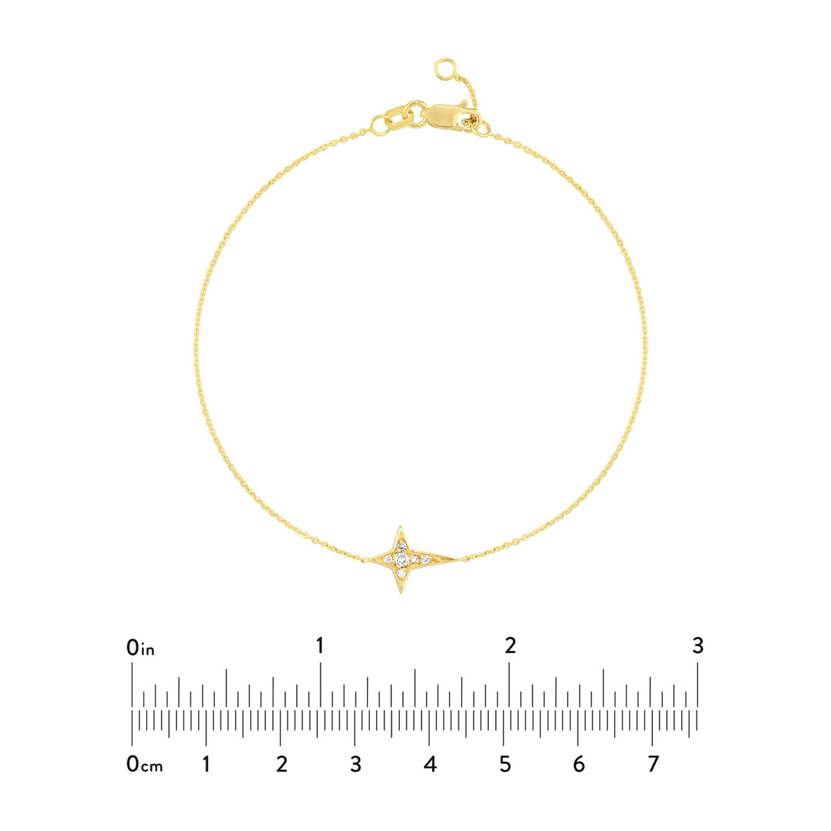 North Star Diamond Bracelet