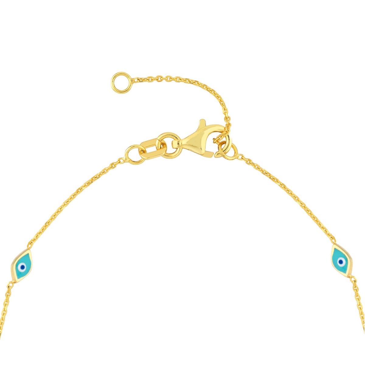 Evil Eye Protection Gold Bracelet