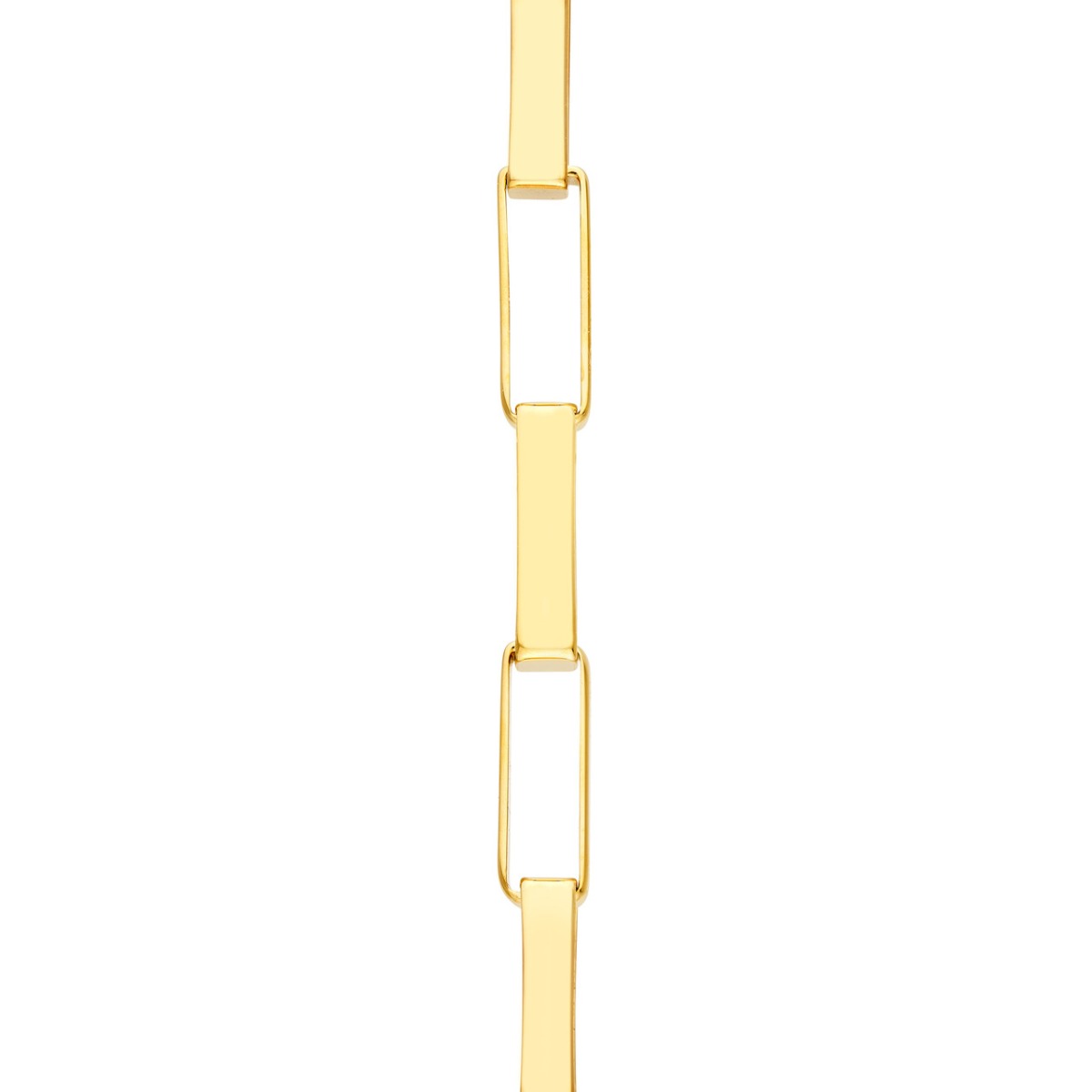 Gold Fancy Long Box Dangle Earrings