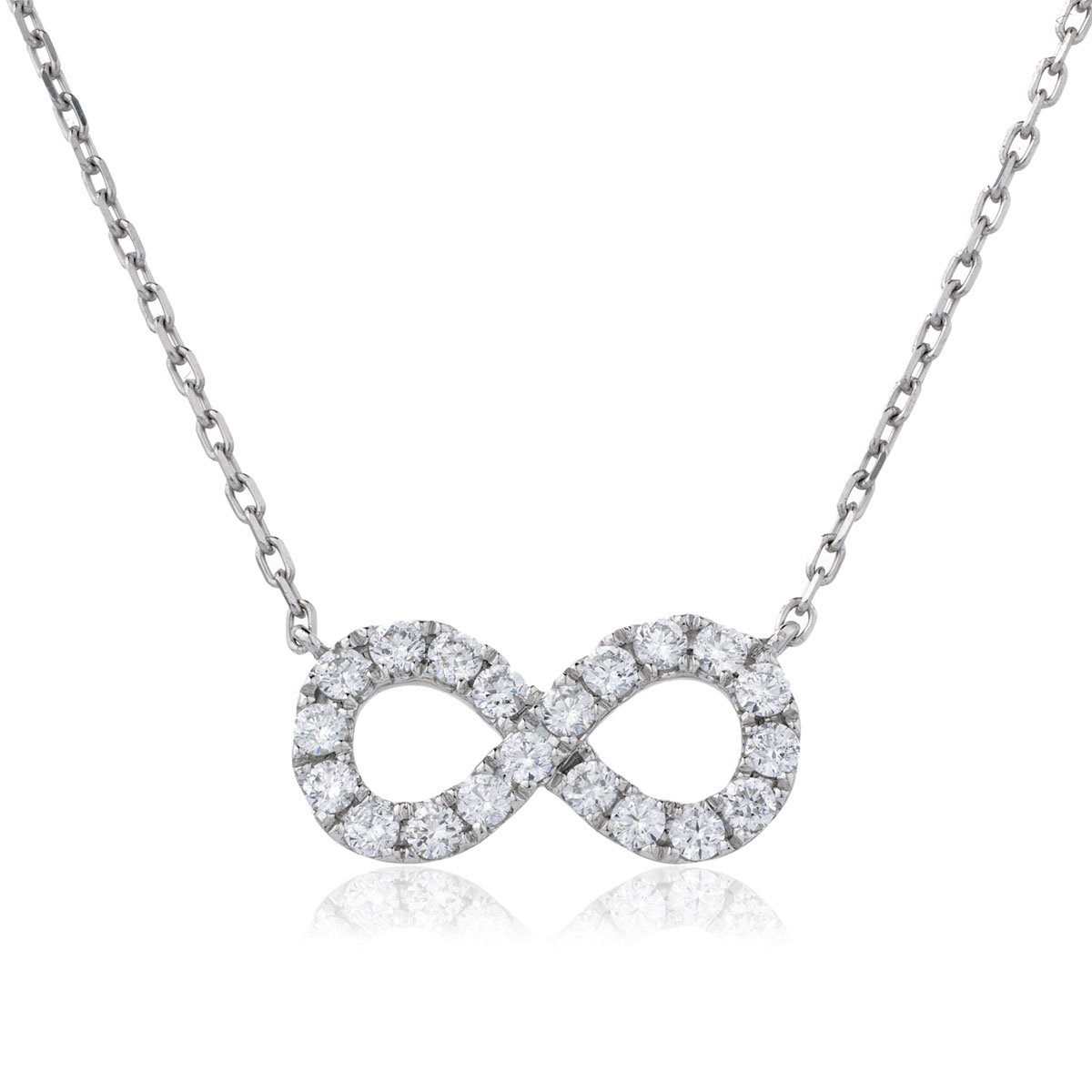 Infinity Diamond Necklace