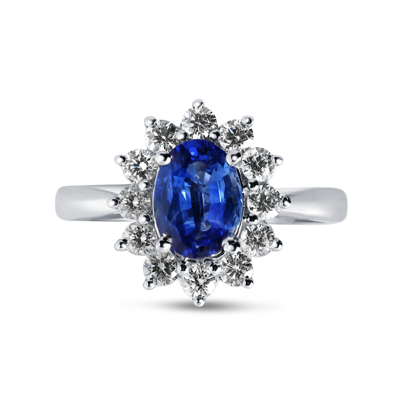 Kate Middleton Blue Sapphire Engagement Ring