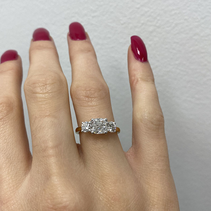 Meghan Markle Lab Grown Diamond Engagement Ring Reve Diamonds