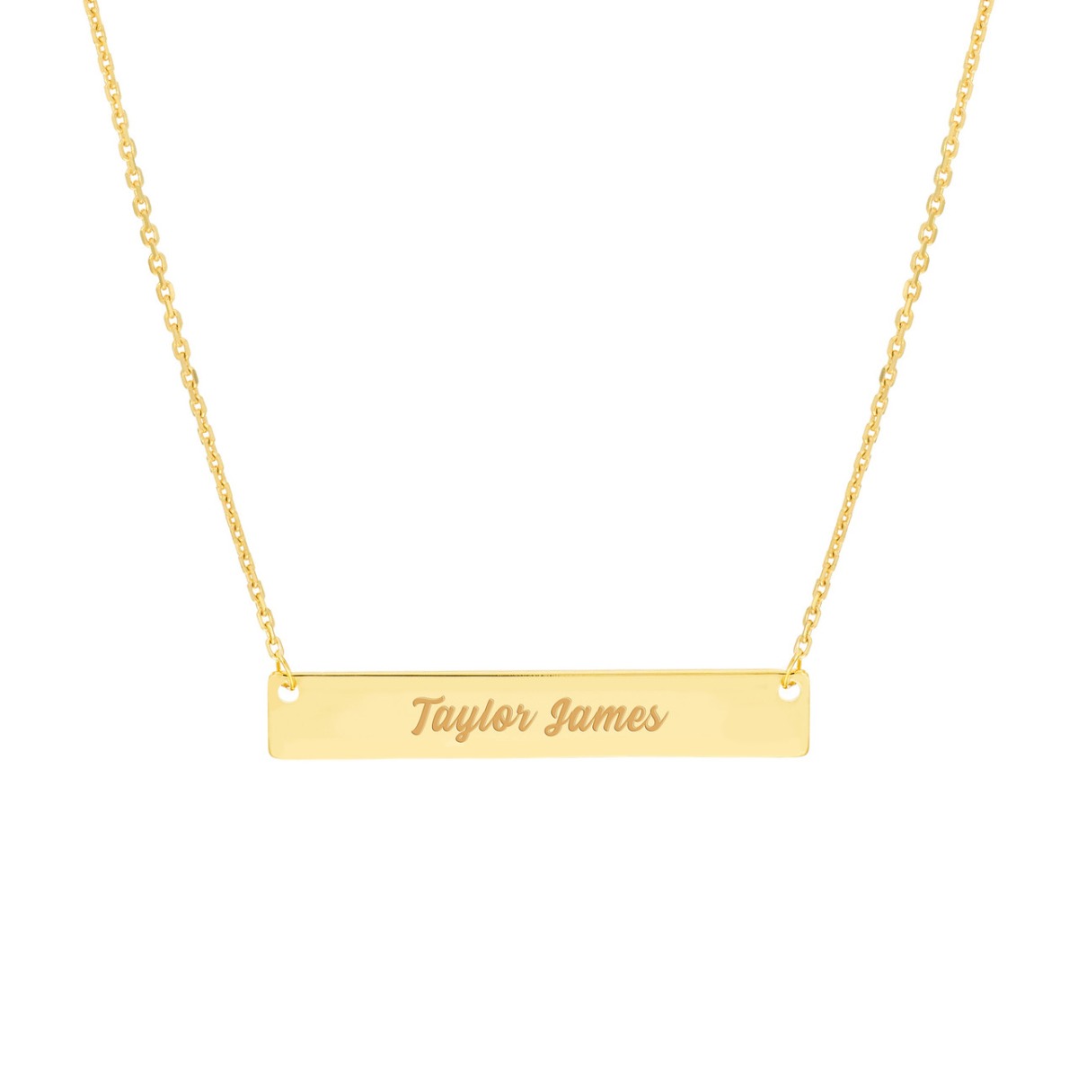 Mini Bar Layered Duo Gold Pendant