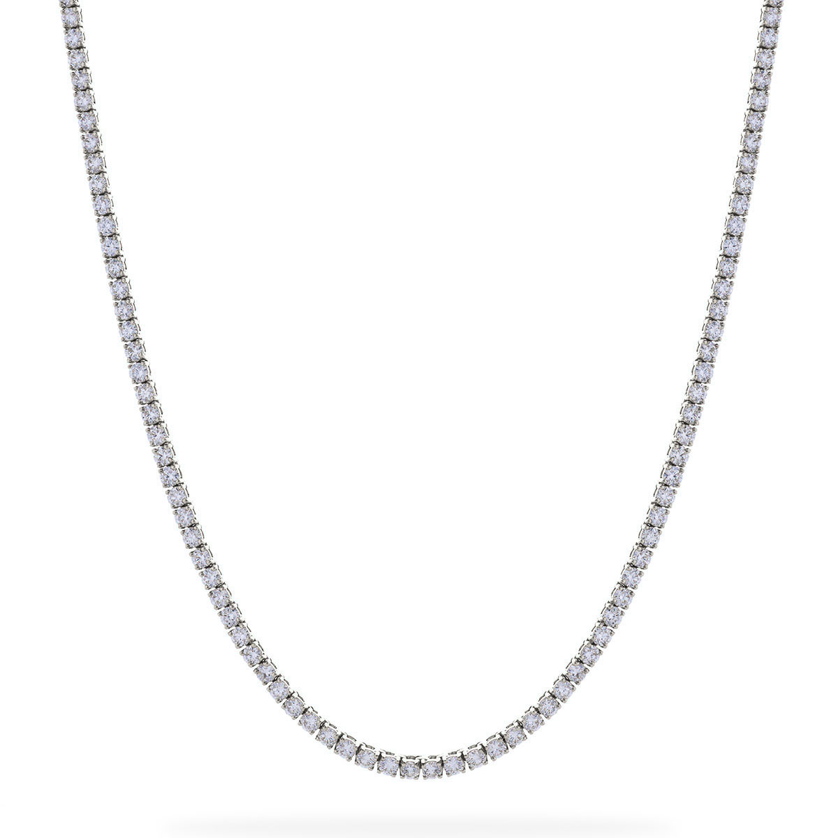 8ct Lab Grown Diamond Tennis Necklace