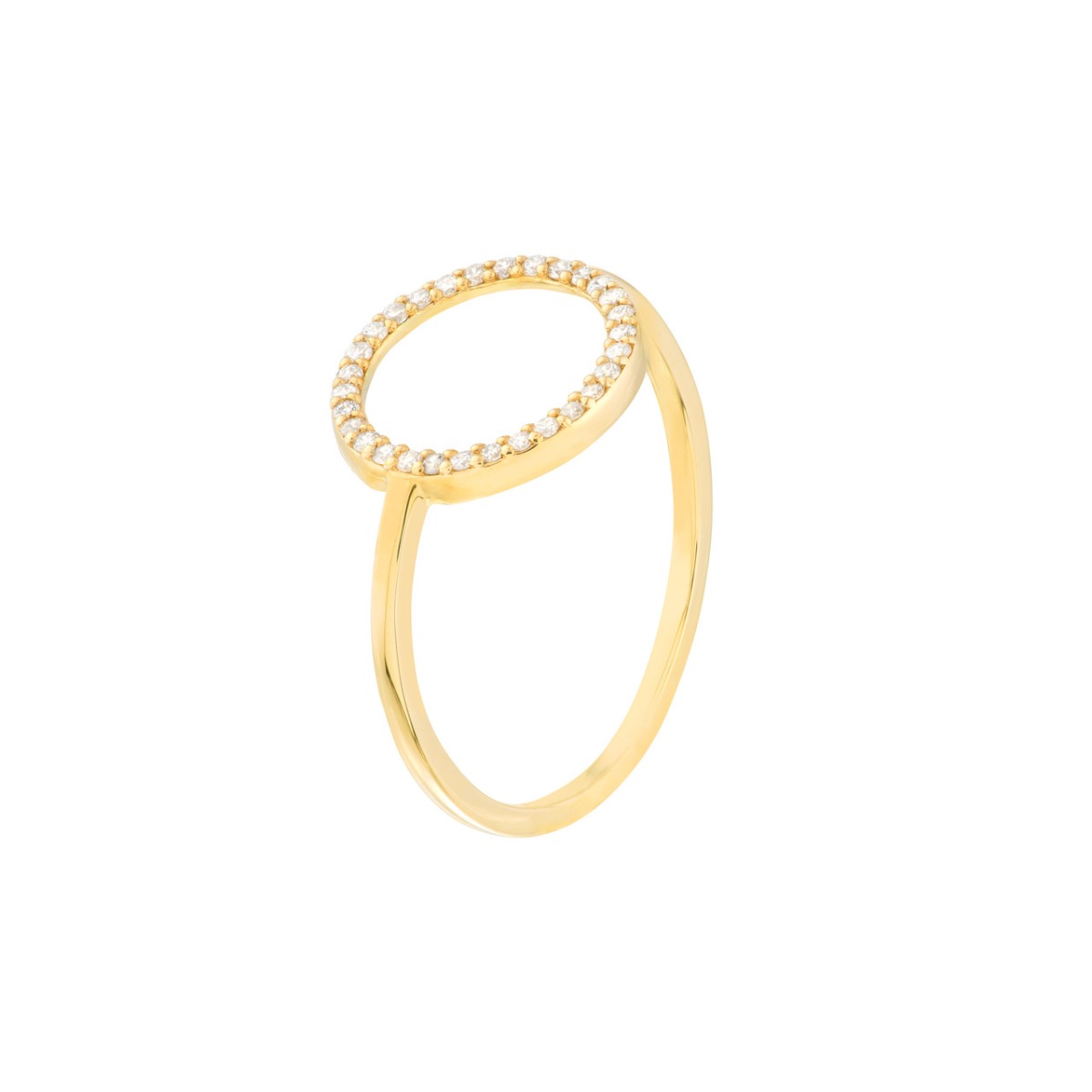 Lumina Halo Diamond Ring