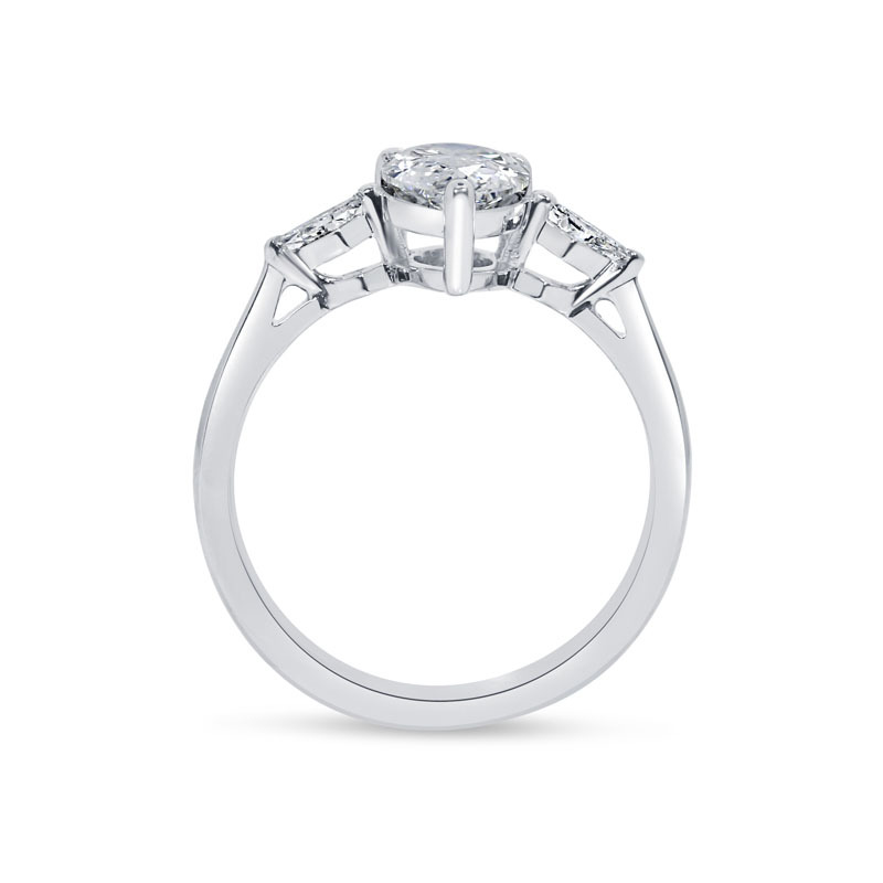 Pear and Kite Lab Grown Diamond Engagement Ring