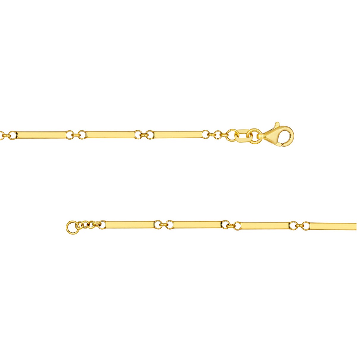 Rectangle Bar Station Chain