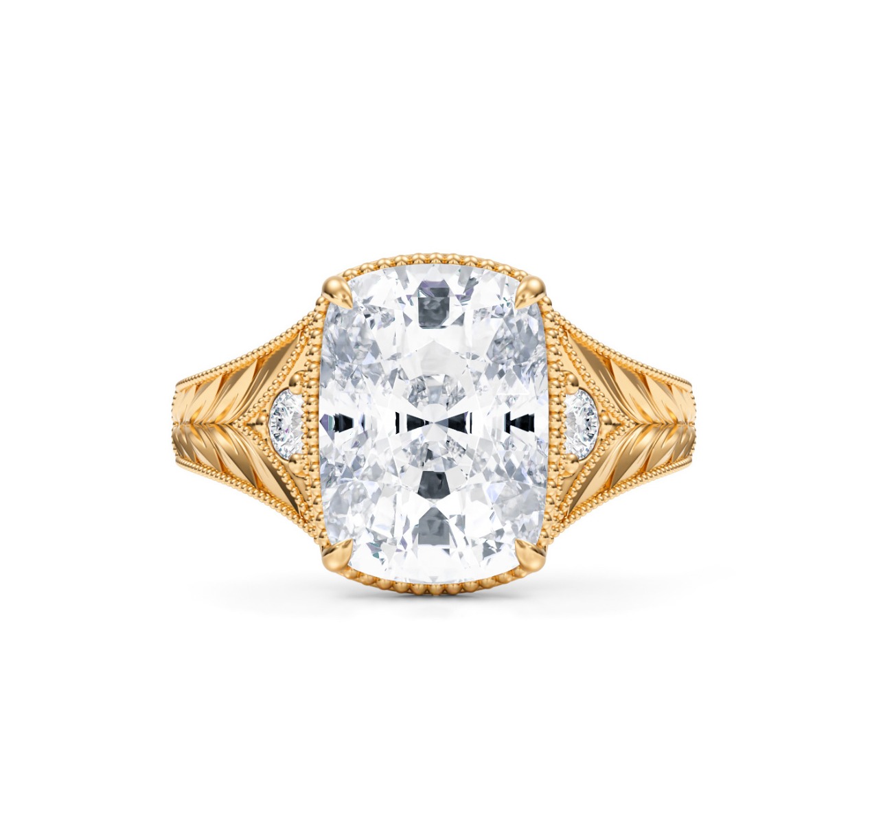 Taylor Swift Old Miner Lab Grown Diamond Engagement Ring 