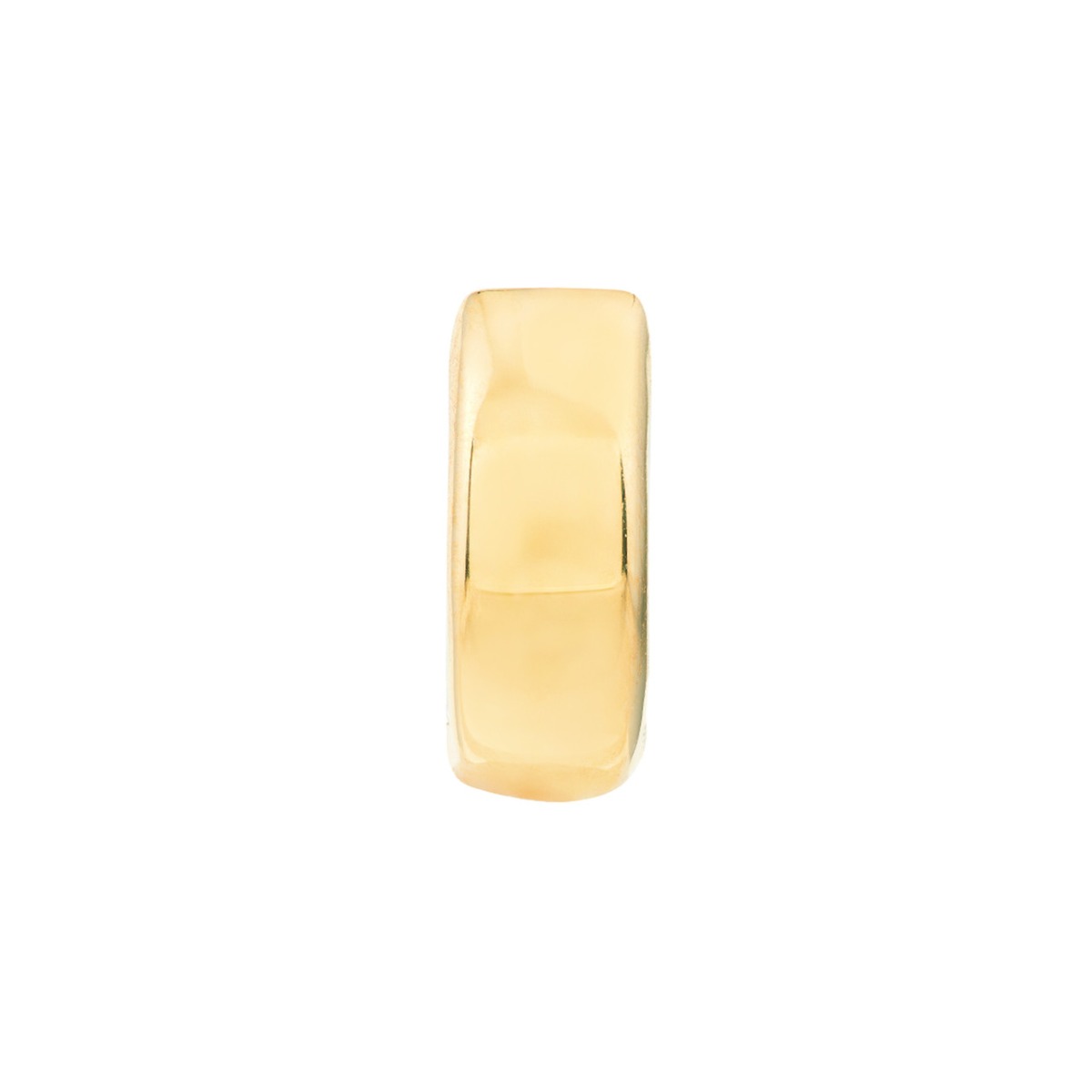 Two Tone Reversible Hoop Earrings