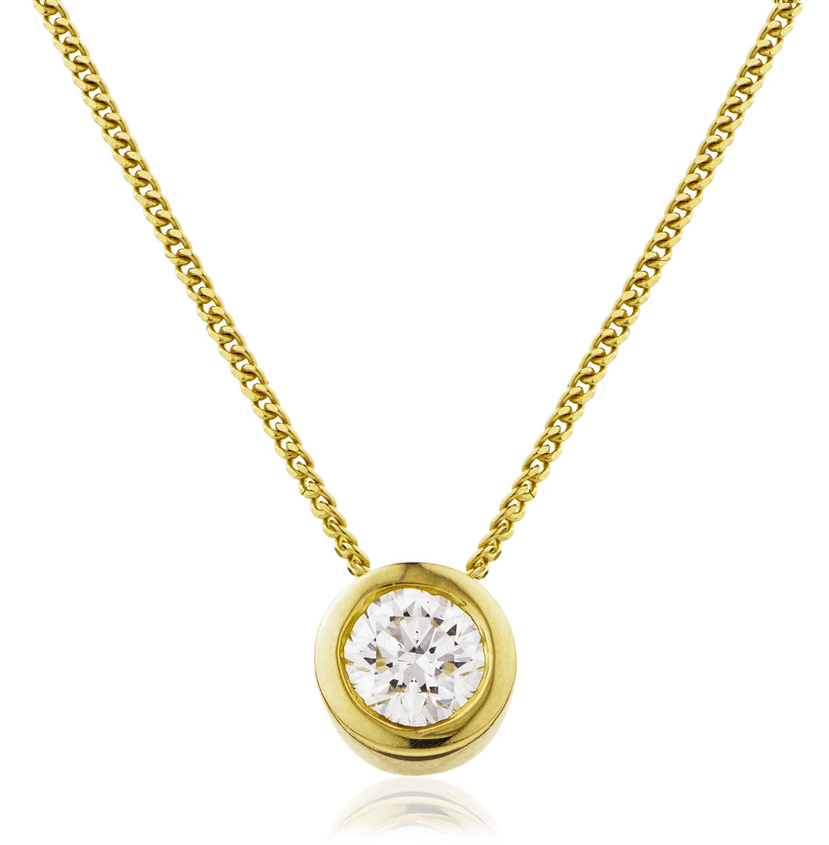 Rubover Diamond Pendant 