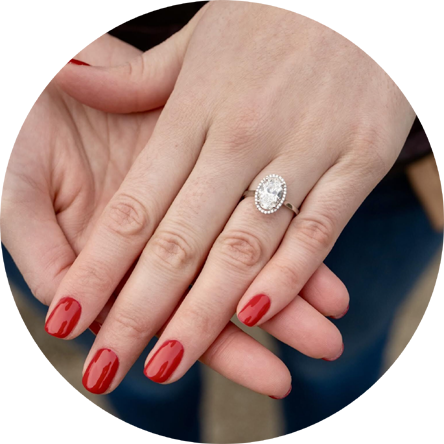 The Audrey Lab Grown Diamond Engagement Ring – David's House of Diamonds