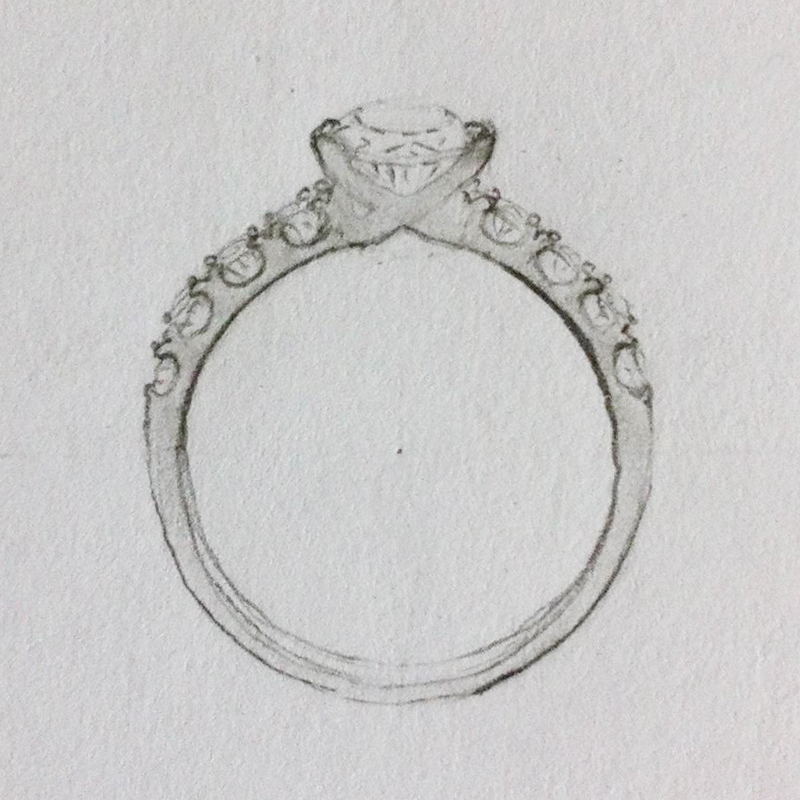 Castell Set Diamond Setting Castell Set Diamond Setting