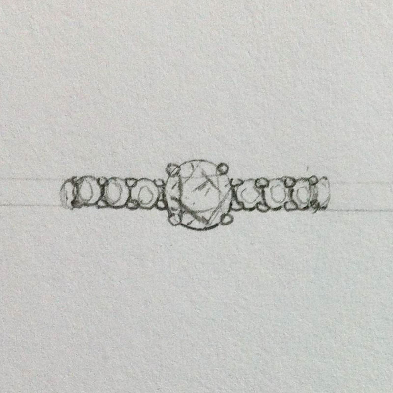 Micro Set Diamond Setting Micro Set Diamond Setting